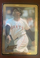 1992 Action Packed #14 Willie Mays San Francisco Giants HOF