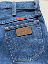 Women's Vintage Wrangler Jeans Blue 12MWGZ 11/12x36 Western USA Cowboy Rodeo