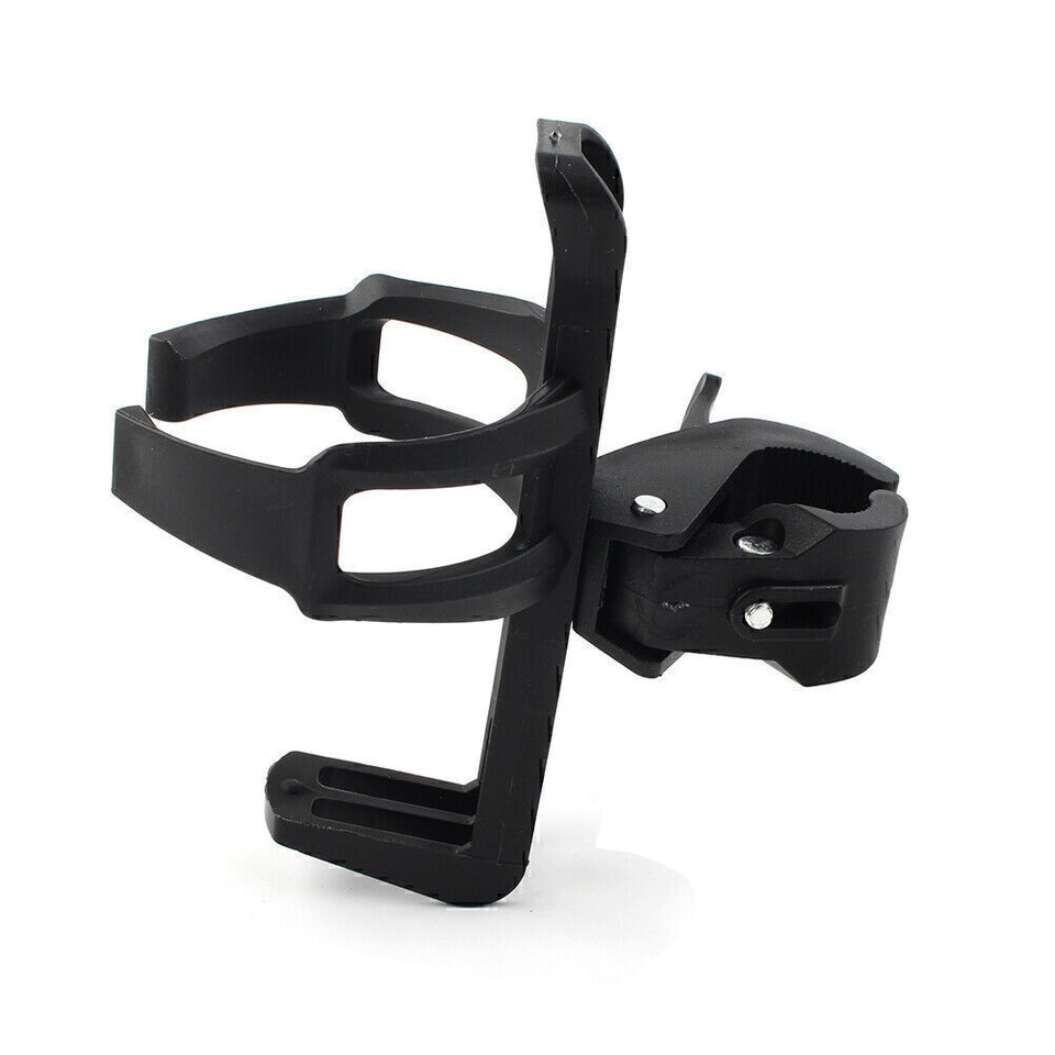 Water Bottle Cup Holder Drinking Clamp Fit StrollerBicycle Wheelchair