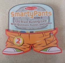 Melissa  Doug Smarty Pants 2nd Grade Card Set  120 Educational Cards 5073