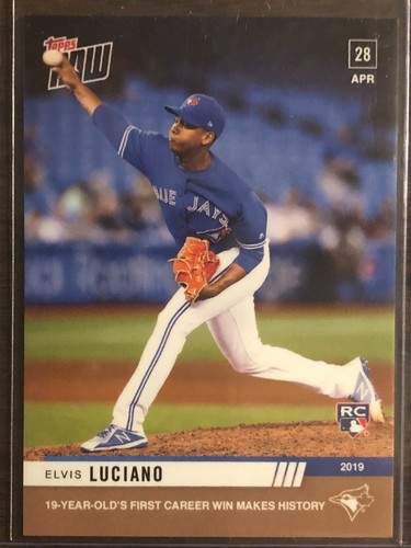 2019 Topps Now 151 Elvis Luciano