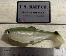 Weedless Swimbait 5” Color Green Back Shad Lot Of 1 Bait