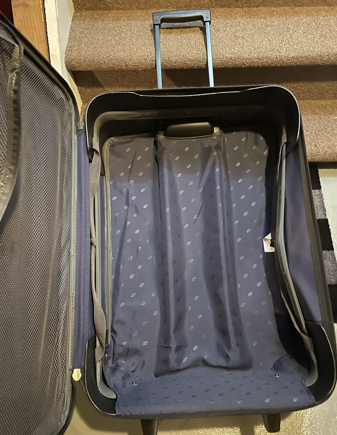 2 American Tourister Blue Large Suitcases eBay