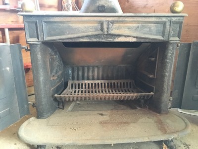 Old VTG ANTIQUE Franklin Hearth Craft HOME WOOD STOVE Electric Magic Heat  Blower | eBay