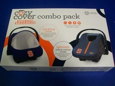 Syracuse University Cozy Cover combo pack, sun cover and infant carrier cover