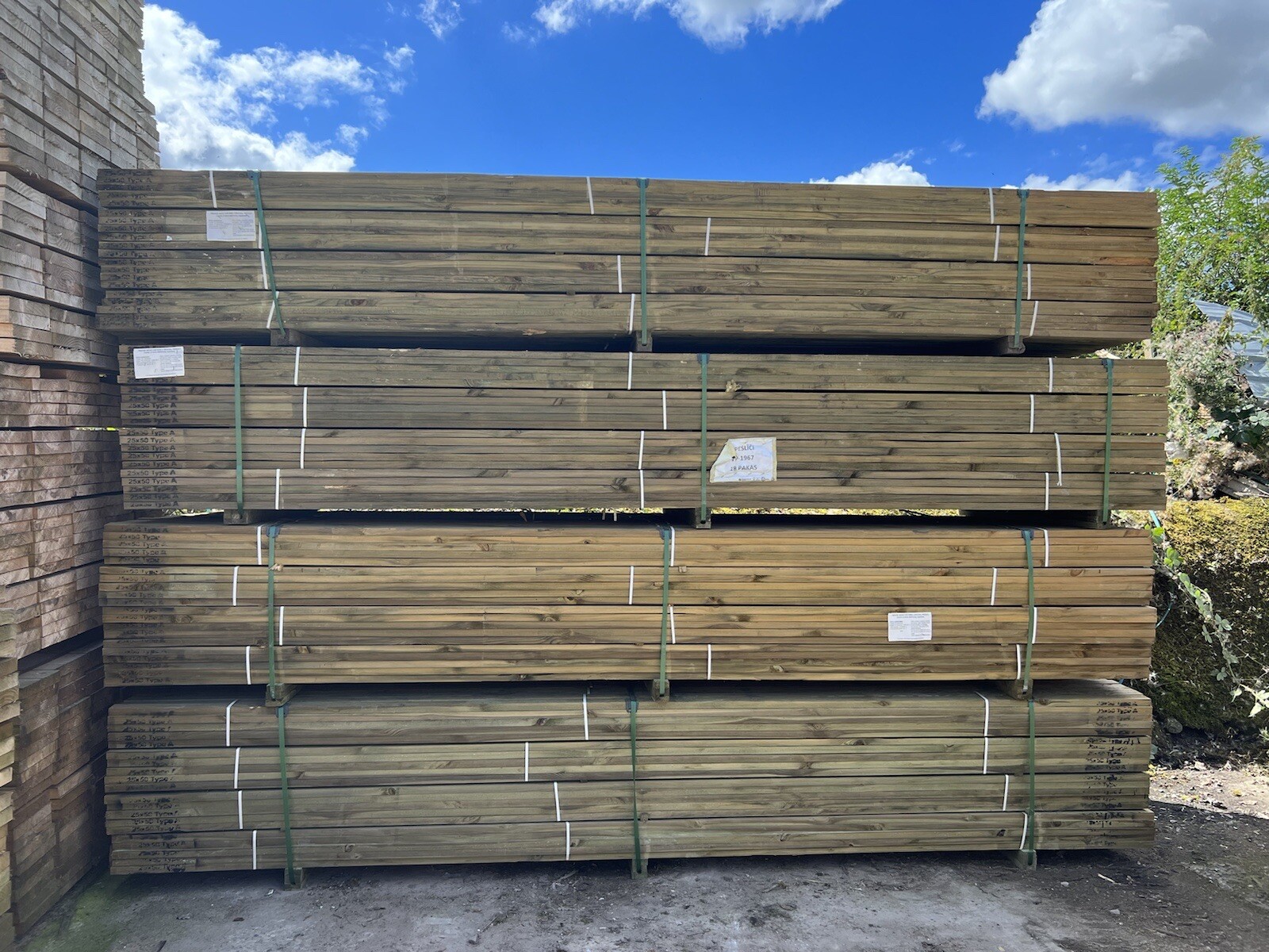 •New• 3.6m / 3.9m Treated Timber Roofing Battens eBay
