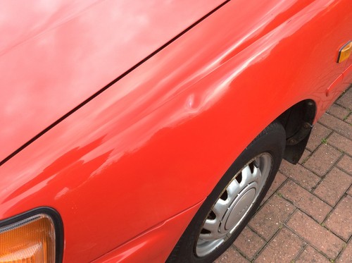 1991 TOYOTA STARLET 1.0 GL RED EP80 NON GT TURBO GLANZA - Picture 11 of 12