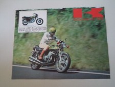 advertising Pubblicità 1973 MOTO KAWASAKI 750 MACH IV H2