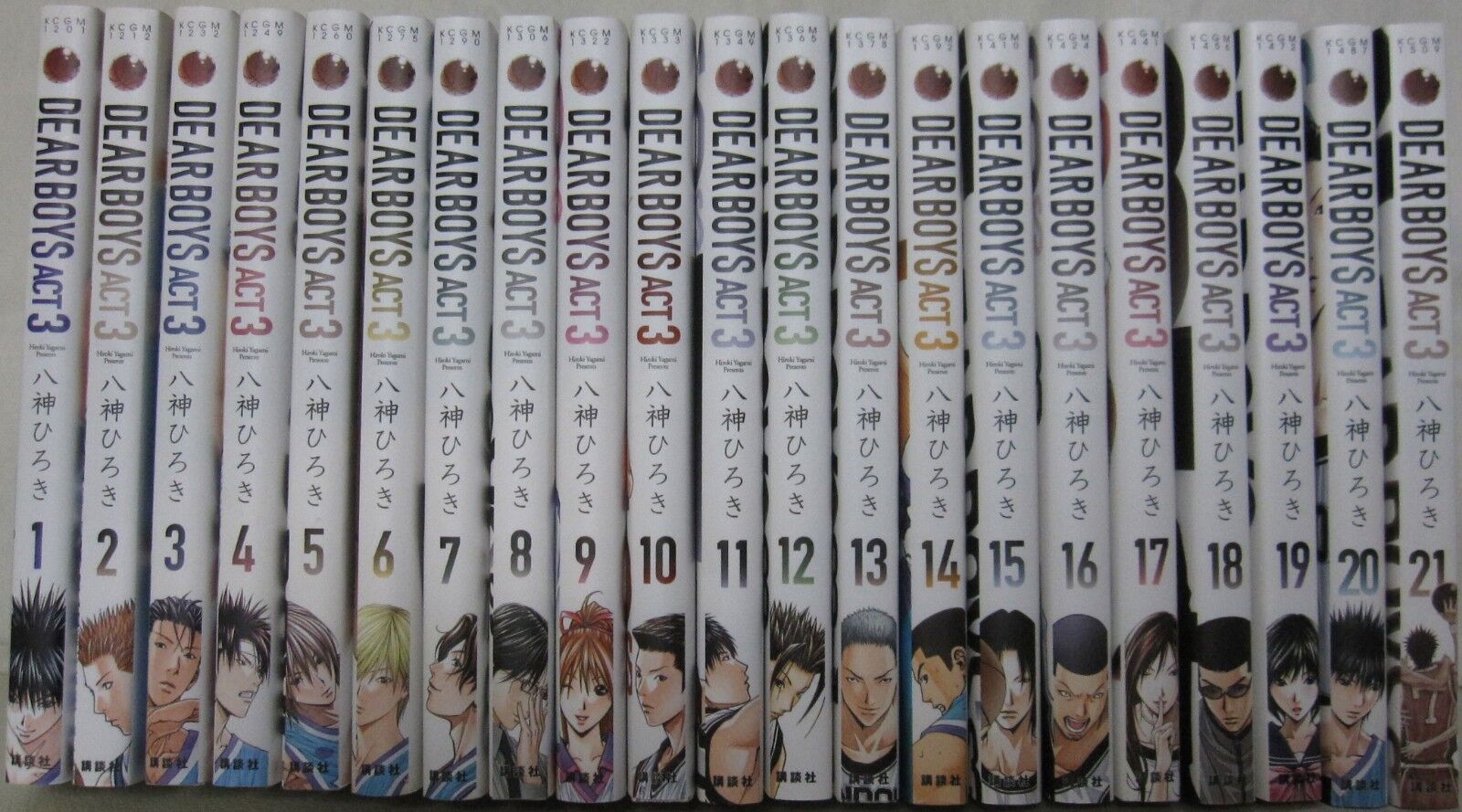 Ups Delivery 3 7 Days To Usa Dear Boys Act 3 Vol 1 21 Set Japanese Ver Manga For Sale Online