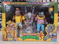 NECA Vacation Bebop & Rocksteady Teenage Mutant Ninja Turtles 7  Figure TMNT Toy