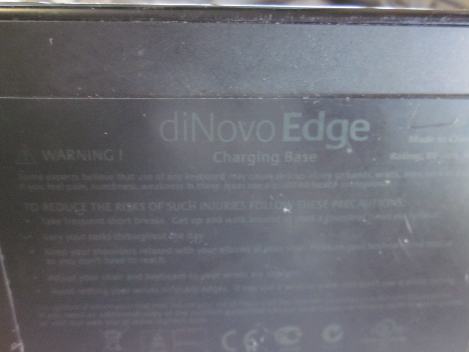 Logitech diNovo Edge Wireless Keyboard L-LV19 Charging Base Dock - FREE SHIPPING