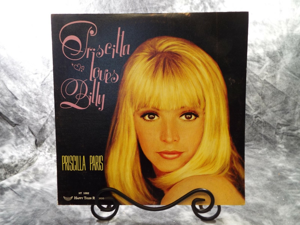 Priscilla Paris Priscilla Loves Billy JAZZ Happy Tiger Records LP