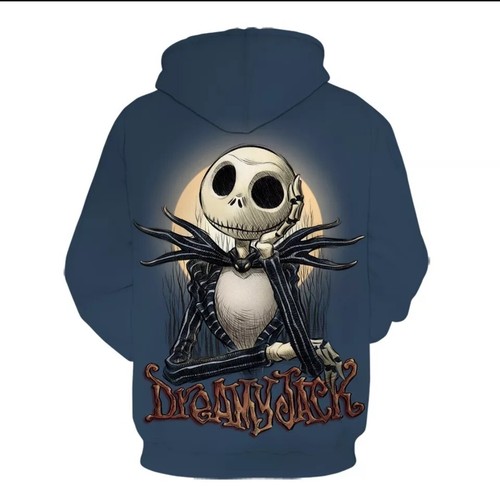 Jack skellington hoodie size medium NEW The Nightmare Before Christmas - Picture 2 of 2