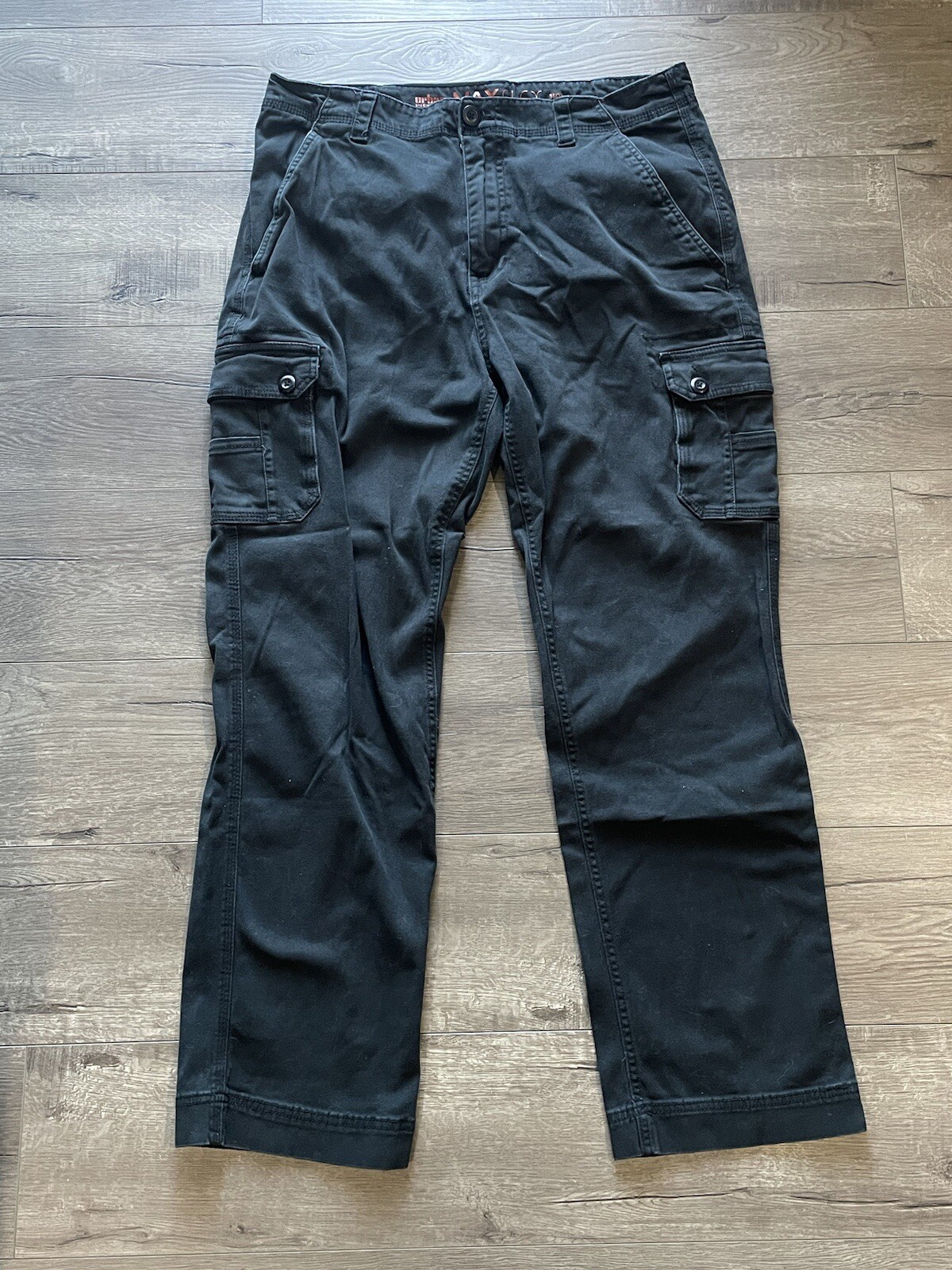 Urban Pipeline Black Max Flex Pants Mens 34x34 Slim Straight Casual