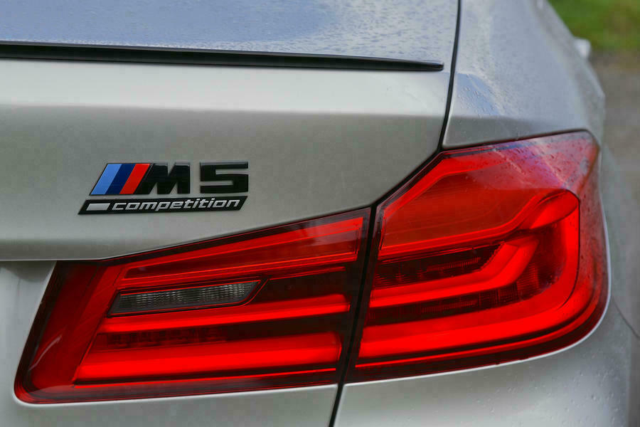Genuine BMW M5 Competition Package Rear Trunk Emblem Badge F90  