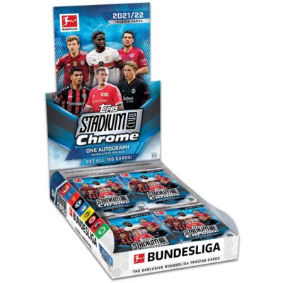 Topps Stadium Club Chrome Bundesliga Soccer 2021/22 Base Single Rookie Insert RC