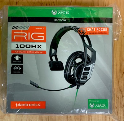 Plantronics Rig 100hx Gaming Headset 2025