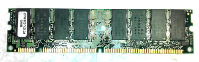 Micron SDR SDRAM PC-133 Bus Speed 128 MB Capacity per Module Memory (RAM) for sale