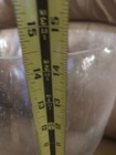 Vintage 14” Mod Clear Bubble Glass Hanging Pendant Lamp Shade NOS 20 Yrs In Box — photo 3