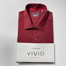 VAN HEUSEN VIVID STRETCH DRESS SHIRT XL