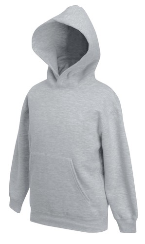 Fruit of The Loom Kids Premium Hooded Sweatshirt -girls hoodie - Picture 4 of 12