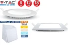 LED PANEL V-TAC RECESSED SPOTLIGHT 3W 6W 12W 18W SQUARE ULTRA SLIM