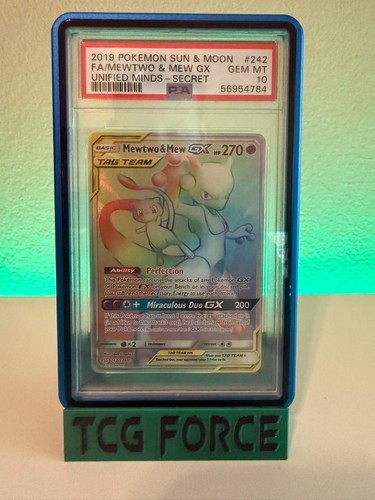 Pokemon Mewtwo Mew GX 242/236 Unified Minds Secret Rare PSA 10 GEM MINT 2019