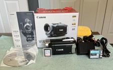 Canon Vixia HF R10 AVHD CMOS 20x Zoom Dual Flash Memory Video Camcorder- Nr Mint