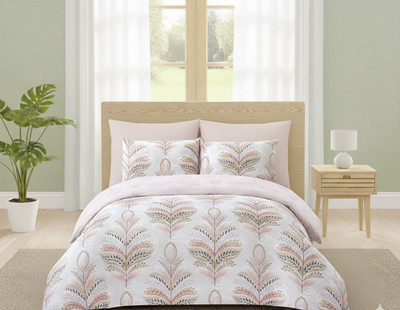 3 Stück Bedruckt Bettdecke Quilt Cover Luxus Bettwäsche Set Single Double King Size