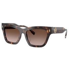 Tory Burch TY7208U 172813 Brown Gradient 54mm Sunglasses / New / Authentic