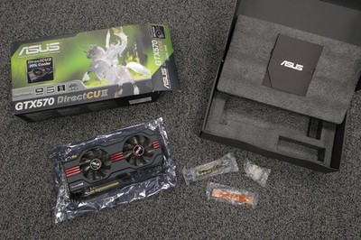ASUS NVIDIA GeForce GTX 570 (ENGTX570/DCII/2DIS/1280MD5) 1.28GB GDDR5 SDRAM
