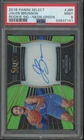 2018-19 Panini Select JALEN BRUNSON RC Rookie Auto Neon Green /99 PSA 9 JMP11