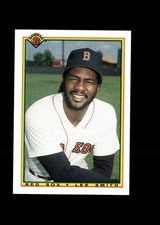 Lee Smith : 1990 Bowman MLB Baseball Card #263 : Boston Red Sox
