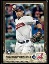 2015 Topps Update Giovanny Urshela #US74 NM Gold #/2015 Rookie Card RC. rookie card picture