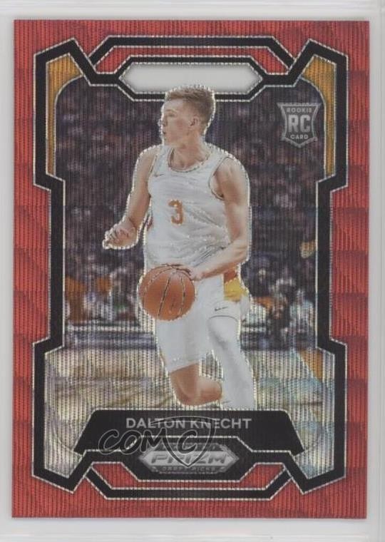 2024-25 Panini Prizm Draft Picks Red Wave Prizm Dalton Knecht #50 0jr6