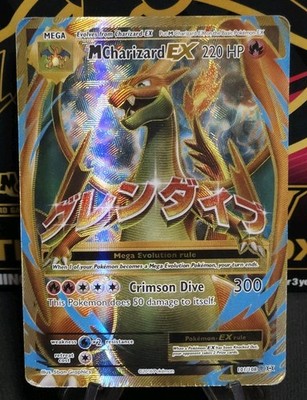 Pokémon M Charizard Ex #101/108, XY Evolutions Ultra Rare Full Art