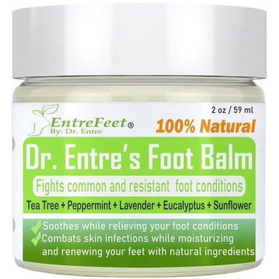 Dr. Entre's Antimykotischer Fußbalsam: Teebaumöl & Sheabutter 57 g (1er Pack) 