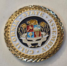 California State Assembly USMC Colonel Rocky Chavez Challenge Coin