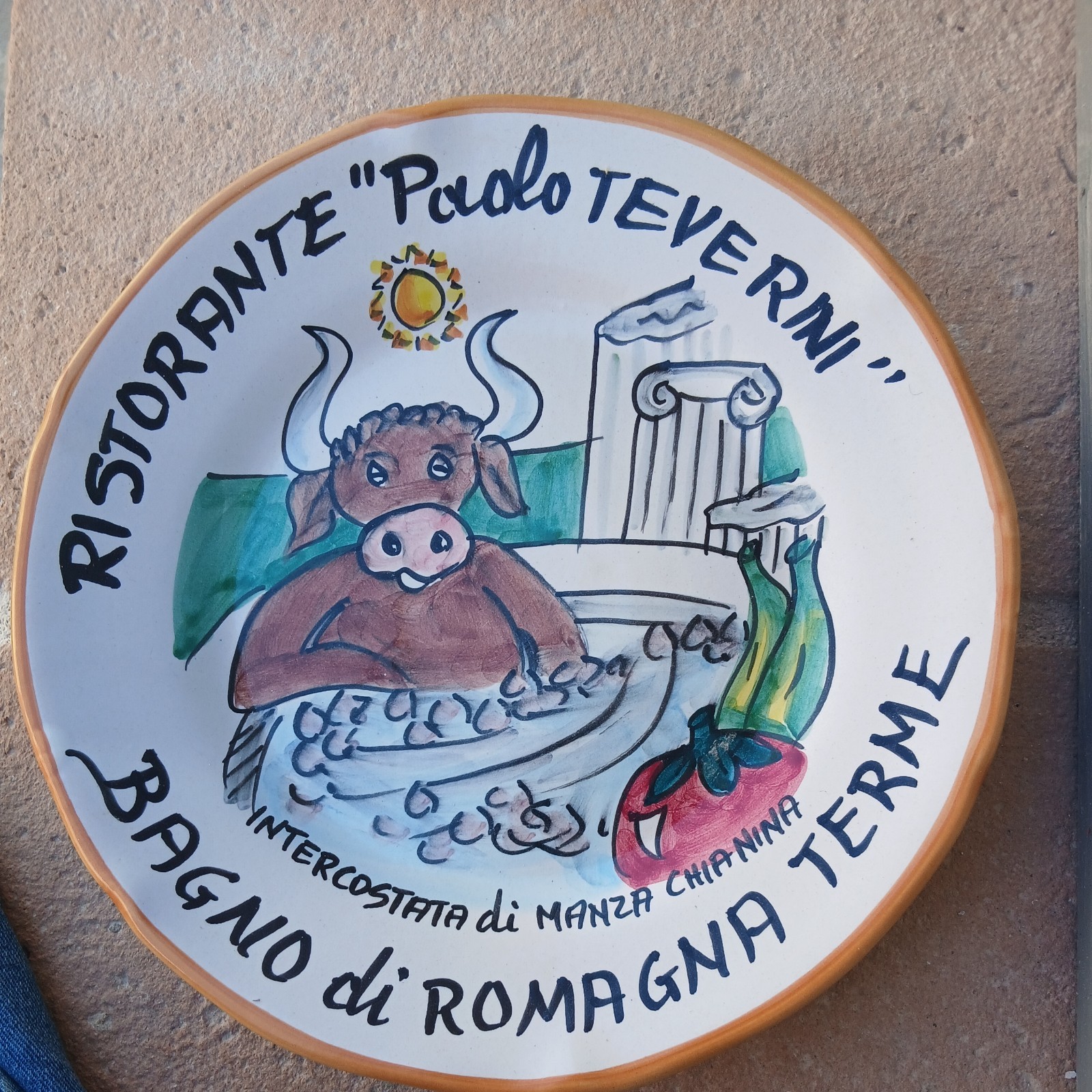 Piatto del buon ricordo - RISTORANTE PAOLO TEVERINI Bagno di Romagna Terme RARO