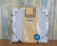 Roving Cove Baby Proofing Edge Corner Guards 18ft Oyster White Jumbo Hefty-Fit