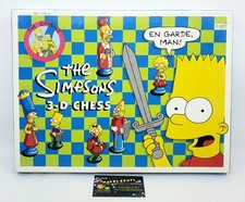 1991 Vintage I Simpson 3D Scacchi Set TV Classico Gioco da Tavolo Vintage Fox TV