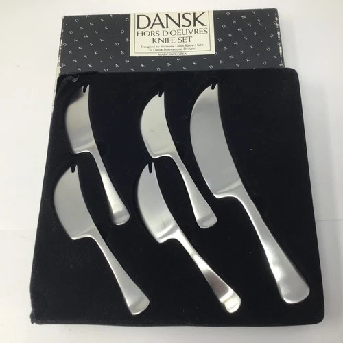 Dansk Hors D'Oeuvres Knife Set 5 Piece Stainless