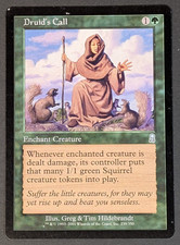 MTG Card - 1x Druid's Call - Odyssey - LP/MP - Vintage - Magic The Gathering 239