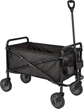 Amazon Basics Collapsible, Height Adjustable & Foldable Outdoor Garden Utility 