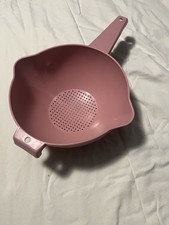Vtg Tupperware 2 QT Colander Strainer Pour Sp...