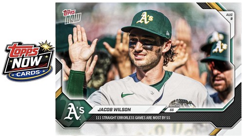 2026 Topps Now 541 Jacob Wilson