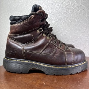Dr. Doc Martens Industrial Steel Toe Safety Shoes Men\'s 9 Brown Leather‎ 1993 Dr. Martens Oxford Work Shoes Men main image 2