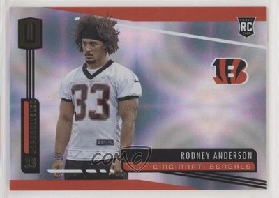 2019 Panini Unparalleled Infinite 61/150 Rodney Anderson #283 Rookie RC fm0