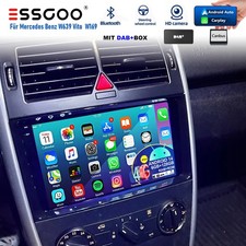 6+128G Android14 Autoradio DAB Carplay GPS F&uuml;r Mercedes W169 W245 Vito W639 W906