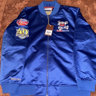 NWT Mitchell & Ness NBA Denver Nuggets Bomber Jacket Mens Large 3 Patches